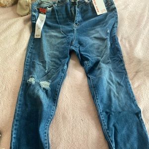 Brand new size 16 wax jean collection straight high rise